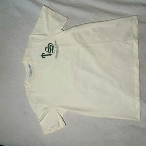 White Trapstar T-Shirt with Green Logo